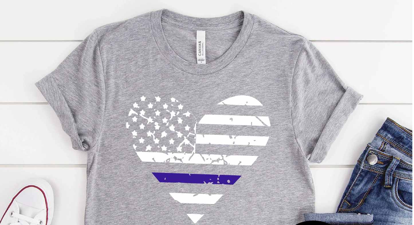 Police Love T Shirt