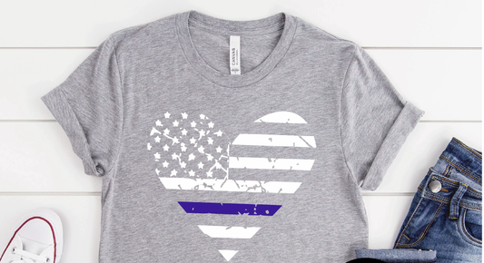 Police Love T Shirt