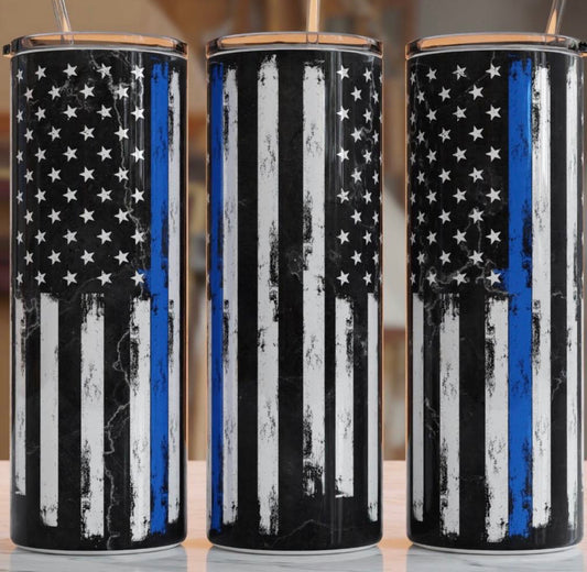 Back the Blue Tumbler
