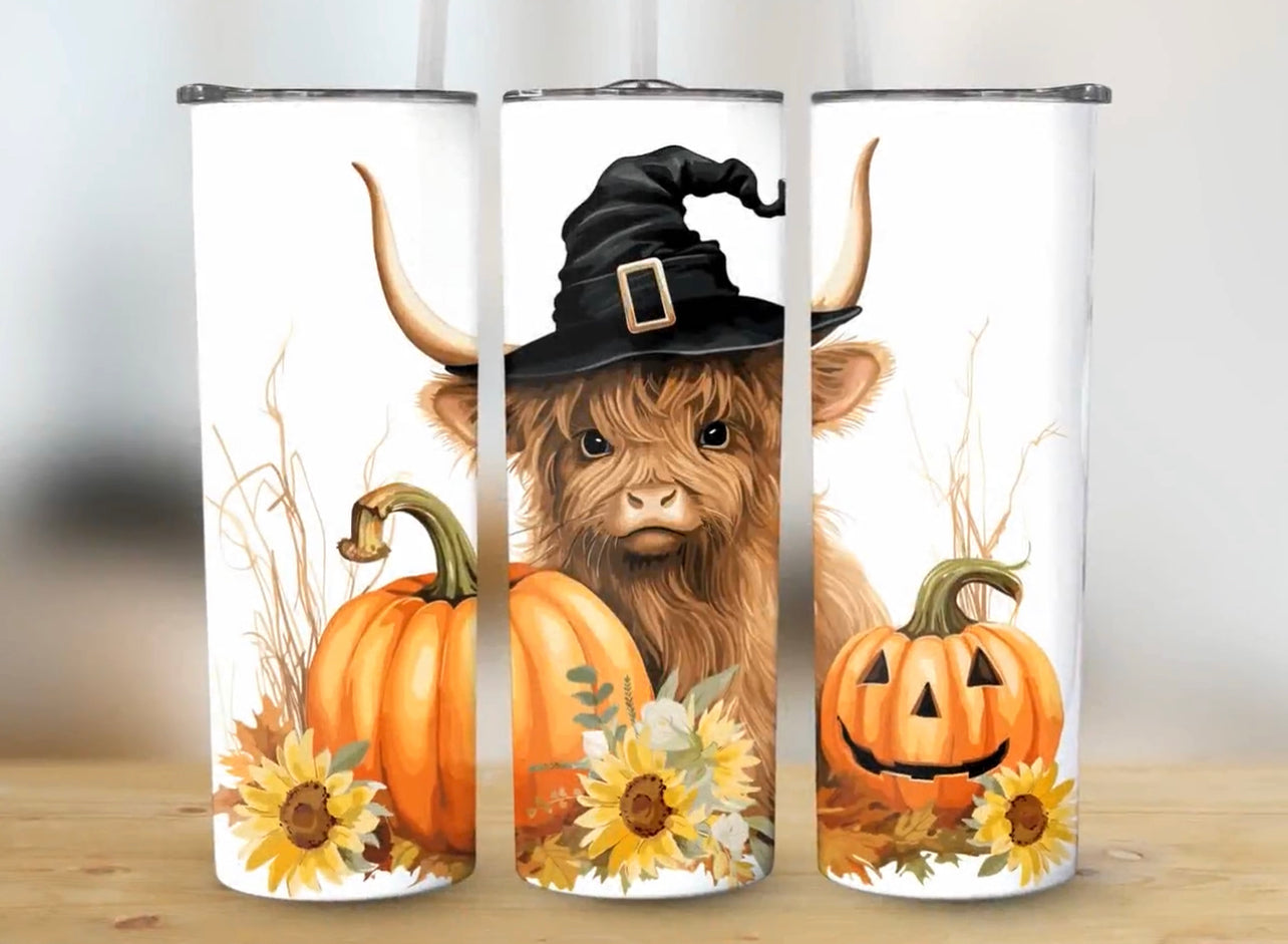 Fall baby cow Tumbler