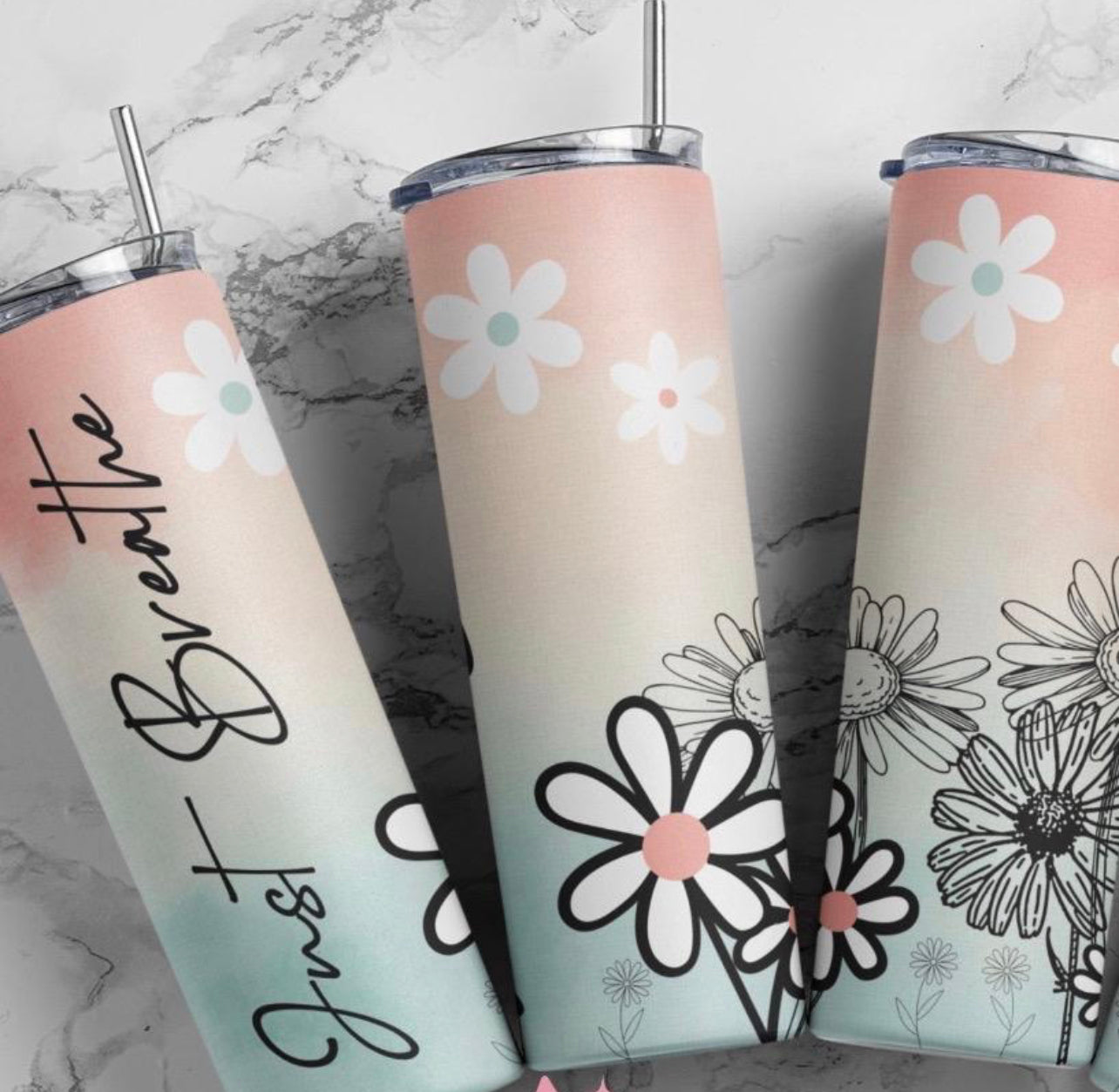 Just Breathe Tumbler