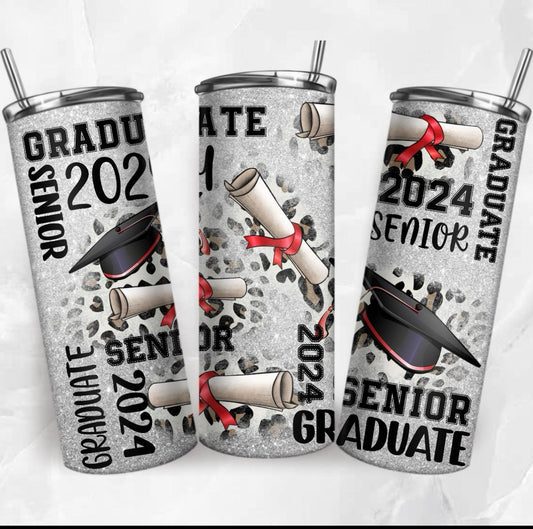 Cap and Gown Tumbler