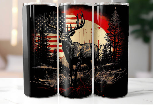 American Deer Tumbler