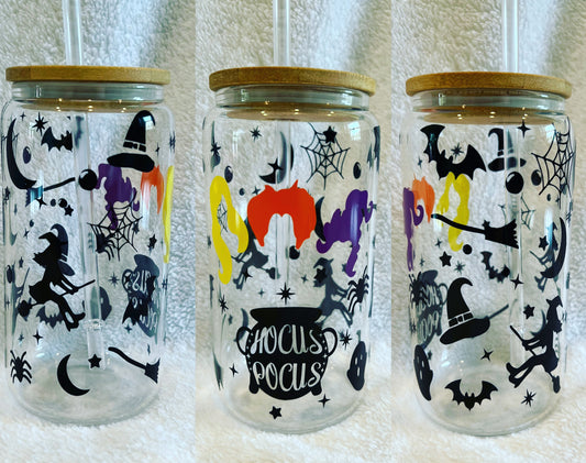 Hocus Pocus Can Glass